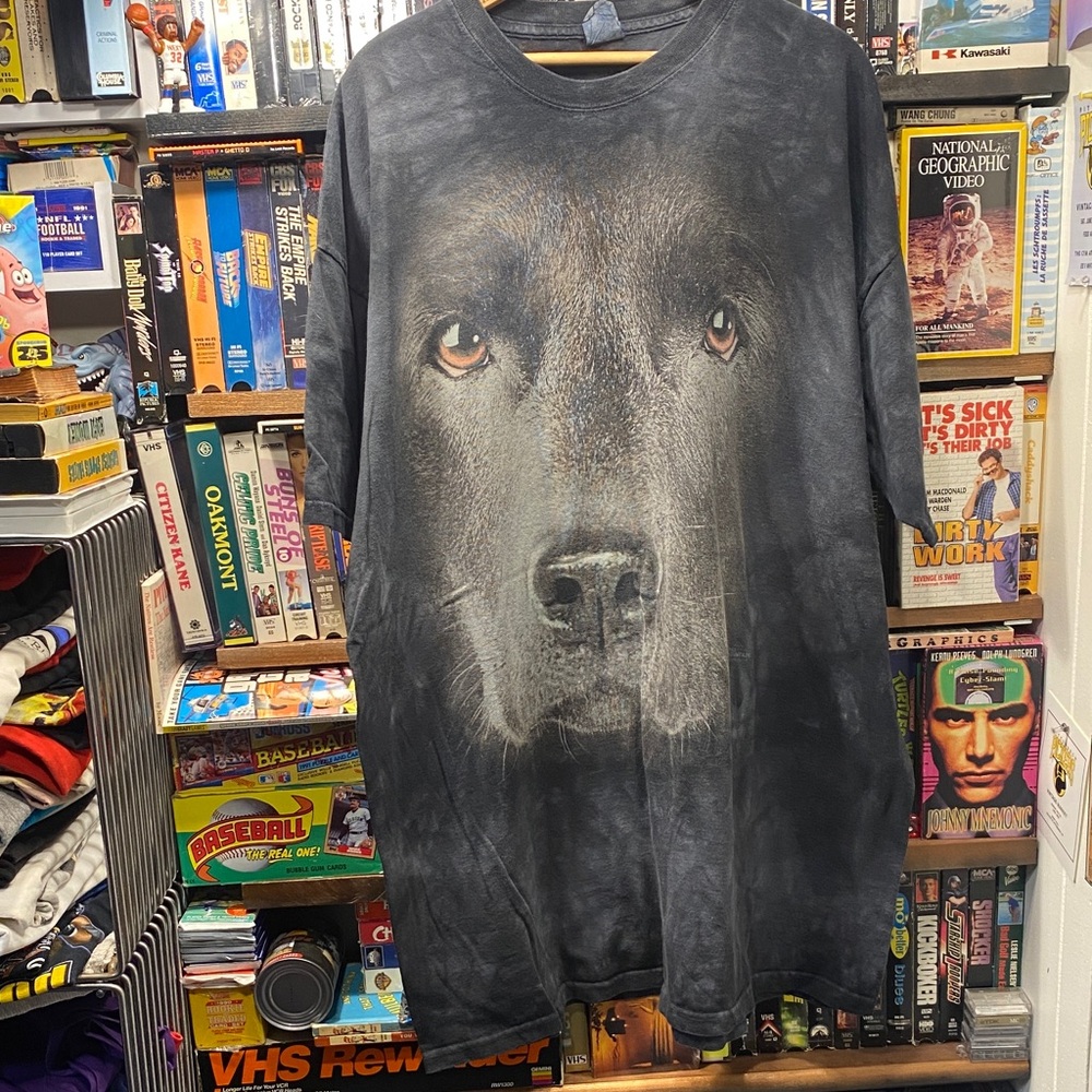 3XL 2011 THE MOUNTAIN BLACK LABRADOR DYED TEE